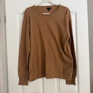 J. Crew Camel Crewneck Sweater